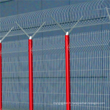 Clôture en acier décorative anti-ascension de sécurité / barrière en métal